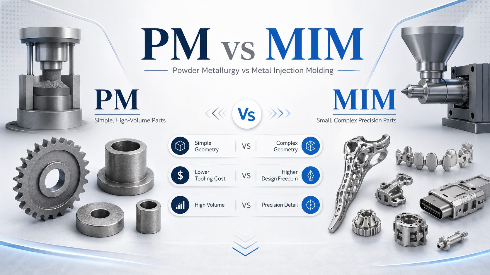 MIM vs PM: When to Choose Metal Injection Molding Over Traditional Pow ...