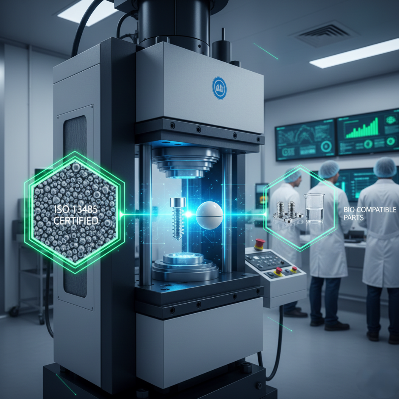 Precision Metal Powder Pressing for the Medical Industry: ISO 13485 Certified Excellence for Bio-compatible Parts