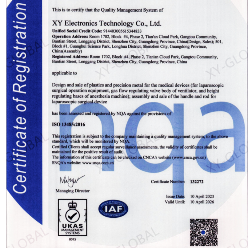 2022-ISO 13485-MIM supplier