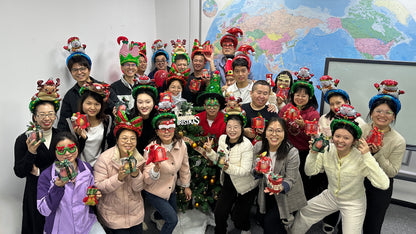 Christmas Greetings from China Ceramic Injection Molding Factory via MIM-Supplier.com